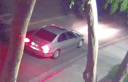 Car believed to be involved in the robbery at California Grand Casino in Pacheco on Monday.