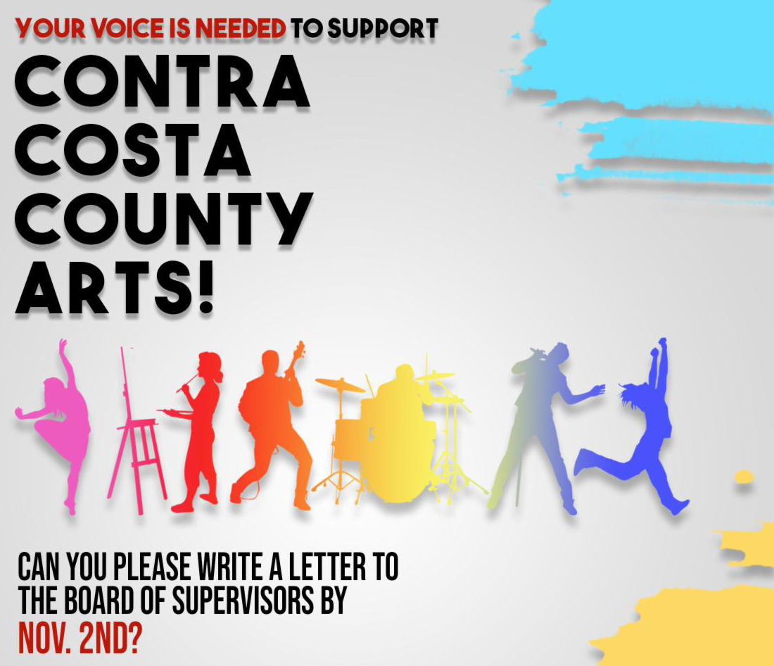 Support arts in Contra Costa
