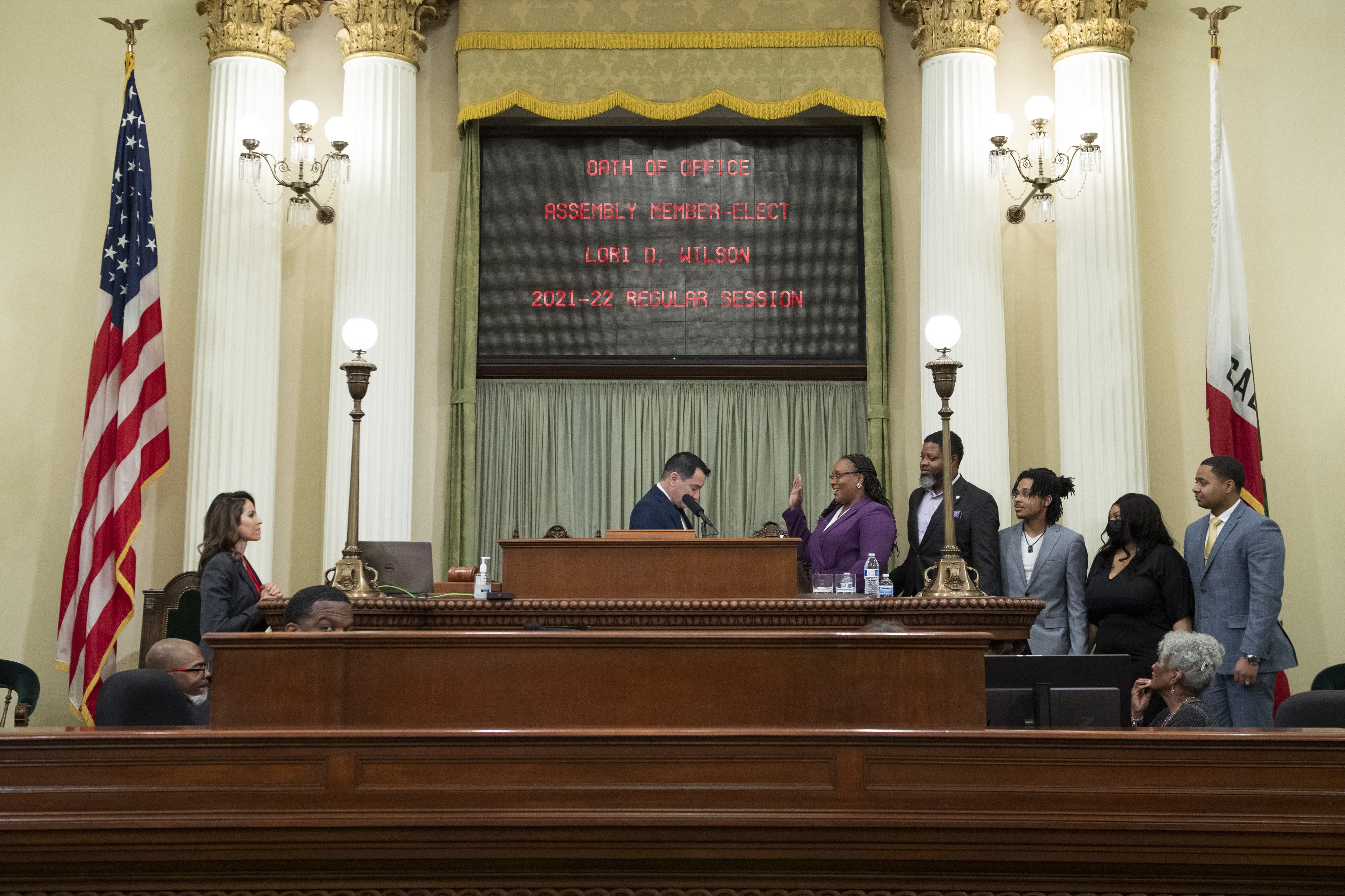 New Assemblywoman sworn in before election certified, but state  Constitution allows it | Contra Costa Herald