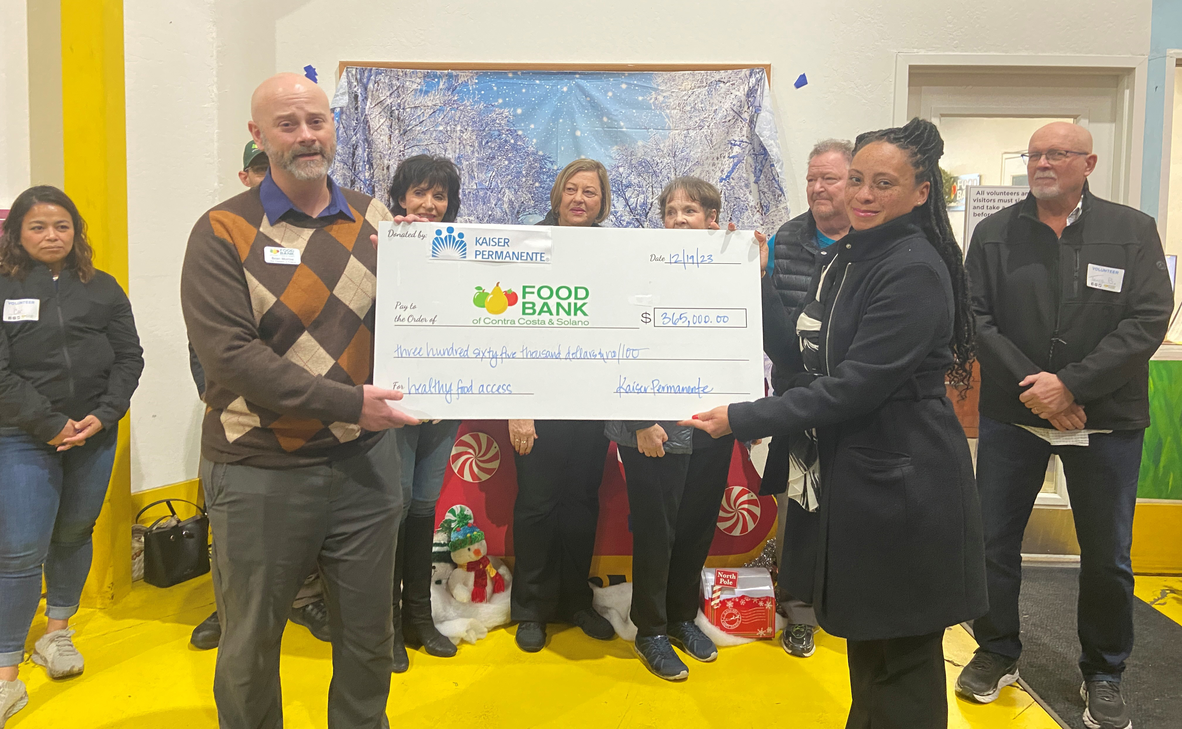 Kaiser Permanente partners with Food Bank of Contra Costa and Solano to  provide food for people in need | Contra Costa Herald