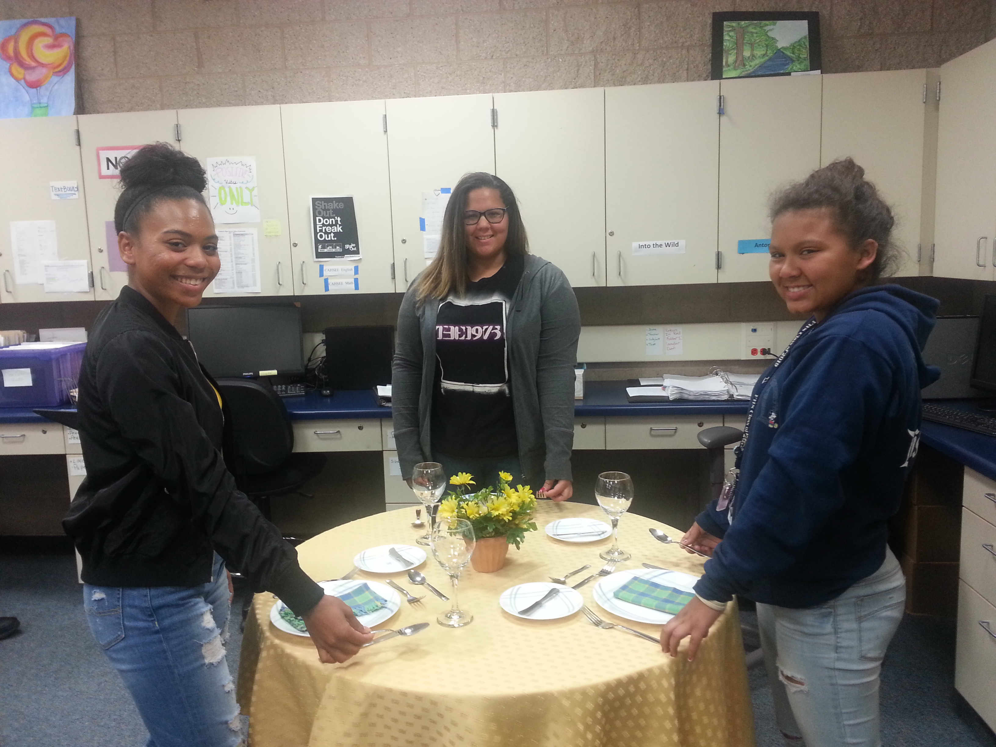 Etiquette classes at Freedom High in Oakley teach students life skills