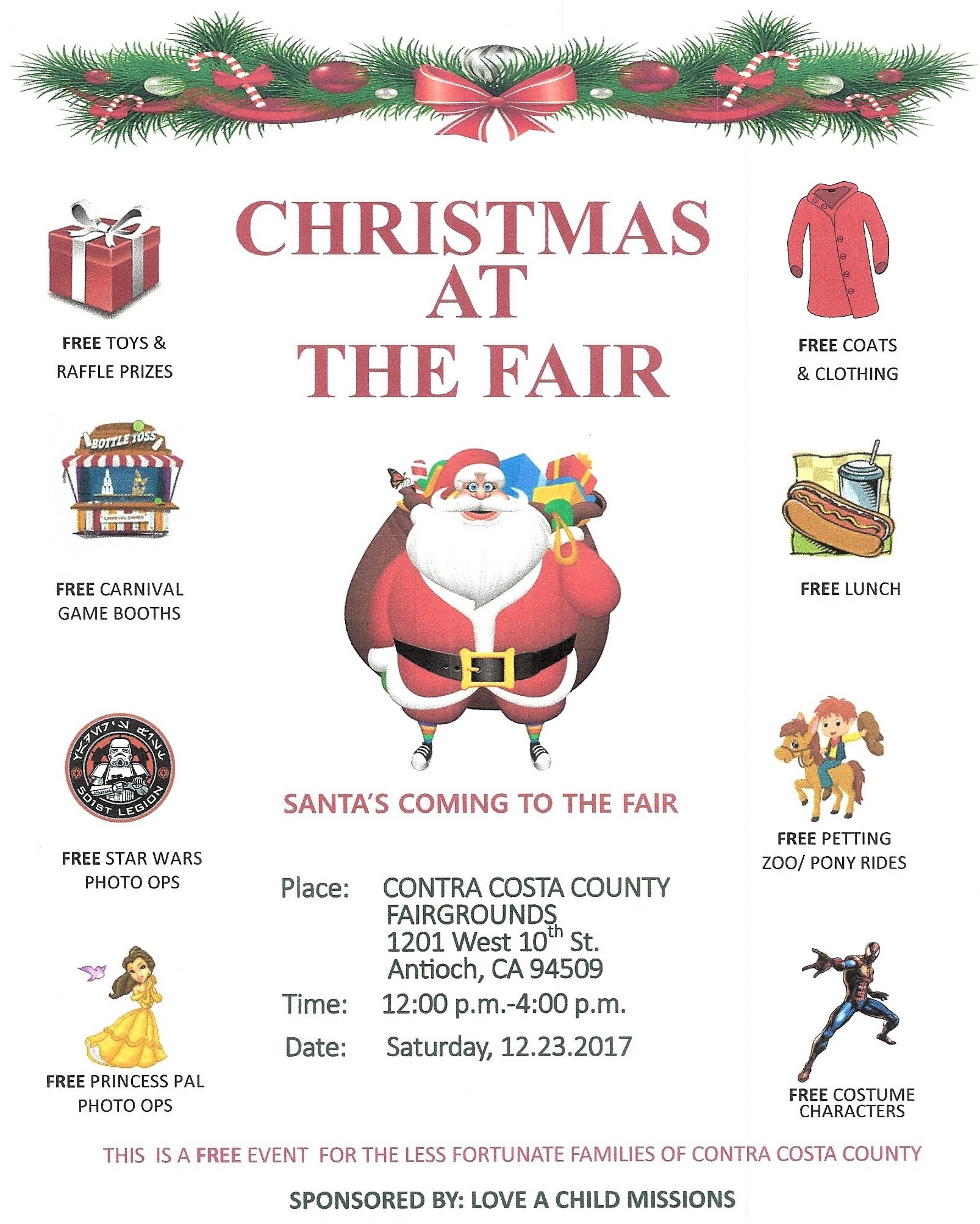 32nd Annual Christmas Carnival for those in need at the county ...