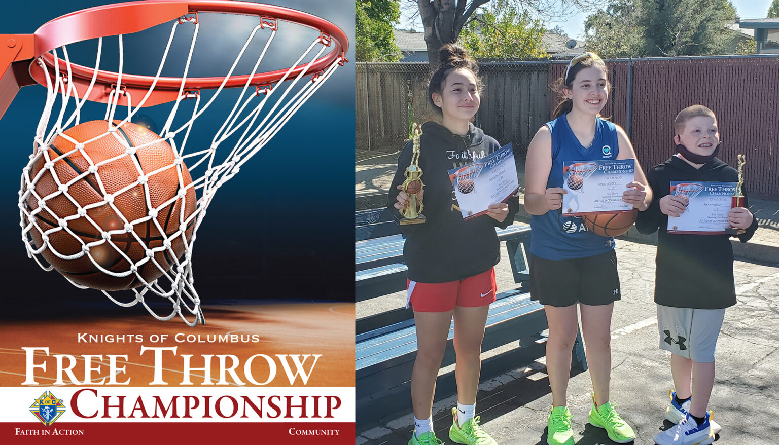 East County youths win Knights of Columbus State Free Throw Championship