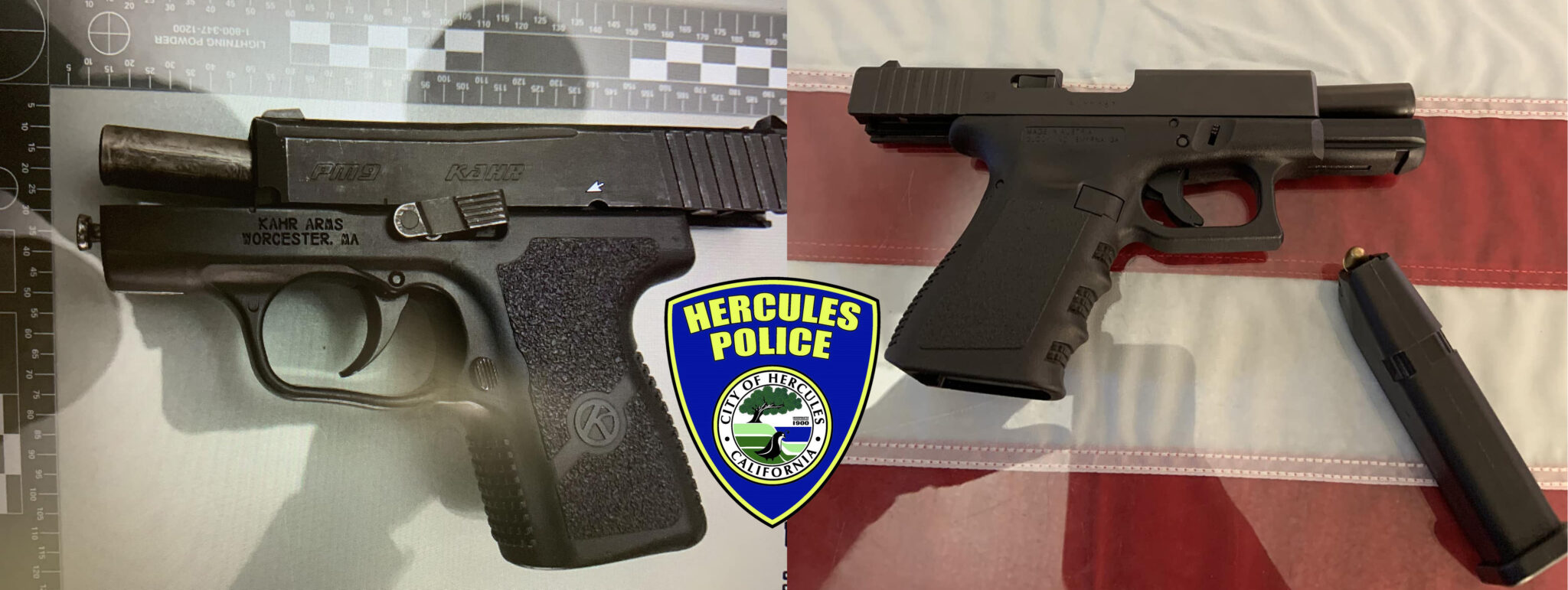 Two Hercules men arrested for guns during traffic stops | Contra Costa ...